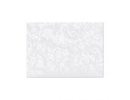 Decorative Envelope Roses White C6