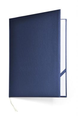 Diploma Cover Elegant Navy Blue