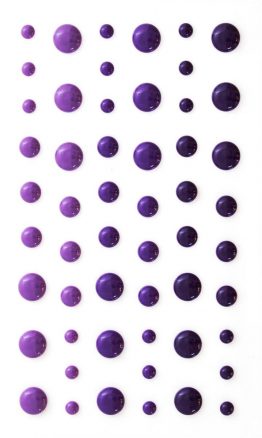 Набор точек декоративных фиолетовый