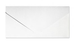 Decorative Envelope Pearl White DL/SP