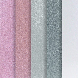 Glittered card paper A4 mix colours 03