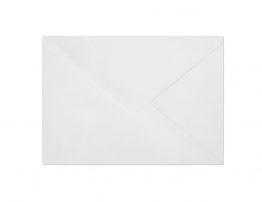 Decorative Envelope Smooth white C5