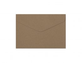 Decorative Envelope Kraft Dark Beige C6