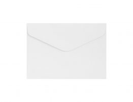 Decorative Envelope Smooth White C6