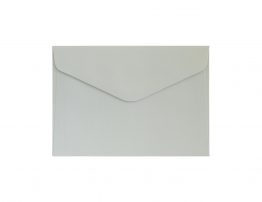Decorative Envelope Smooth Light Grey C6