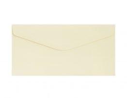 Decorative Envelope Smooth Dark Cream DL