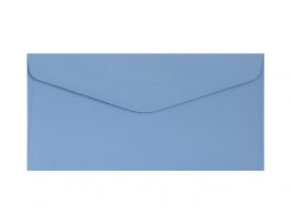 Decorative Envelope Smooth Dark Blue DL