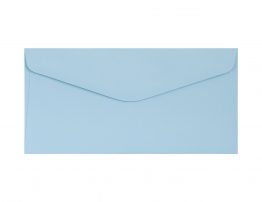 Decorative Envelope Smooth Blue DL