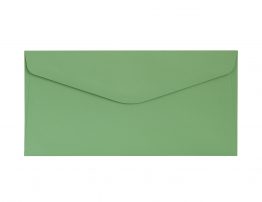Decorative Envelope Smooth Green DL