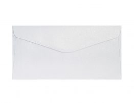 Decorative Envelope Pearl Diamond White DL