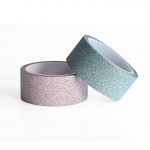 Glittered Tape blue and pink