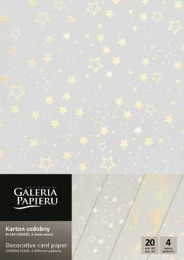 Decorative Card paper Mix 4 patterns – Starshine