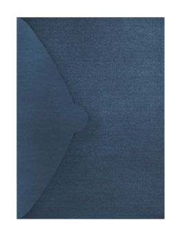 Папка-конверт темно-синяя