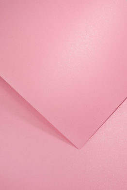 Дизайнерский картон Мика розовый
