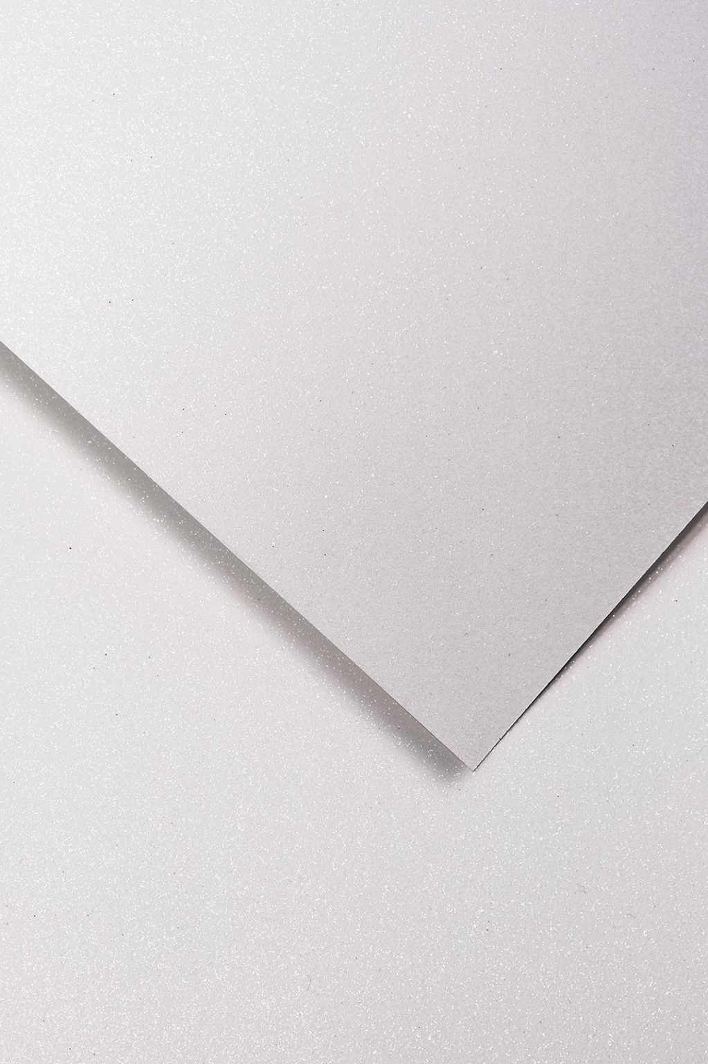Glittered card paper white Galeria Papieru