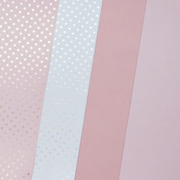 Cardpaper MIX Pink Dots