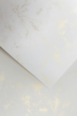 Дизайнерская бумага Мрамор золото