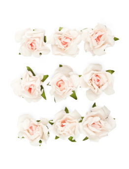 Набор цветов декоративных Розы розовый