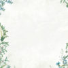 Design A4 Paper Fiori blue