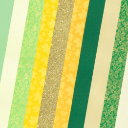 Набор картона декоративного Микс 10 видов — Гармония Зелени