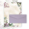 Decorative Stationery Set Umbria lavender