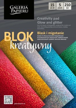 Creativity Pad Glow and Glitter
