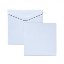 Card base145x145 for creation of invitations, white