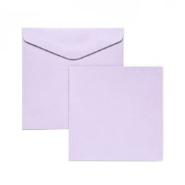 Card base145x145 for creation of invitations, lavender