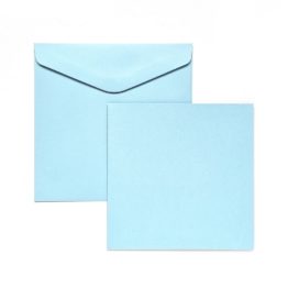 Набор бумаги базовый для приглашений 145х145, голубой