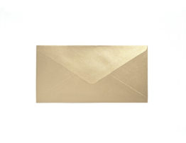 Decorative Envelopes Pearl gold 80x160mm