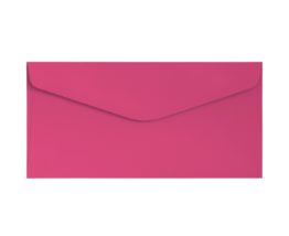 Конверт Гладкий DL ярко-розовый