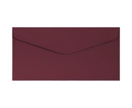 Decorative Envelope Smooth bordeaux DL