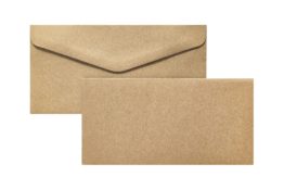 Card base DL for creation of invitations, Kraft