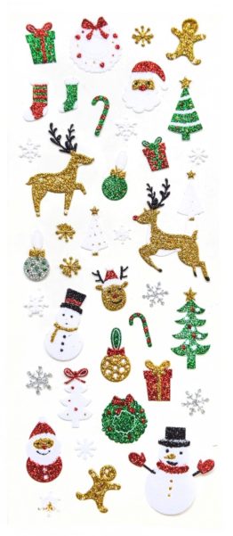 Stickers SHIMMERING CHRISTMAS