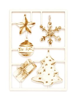 Chipboards -set Christmas