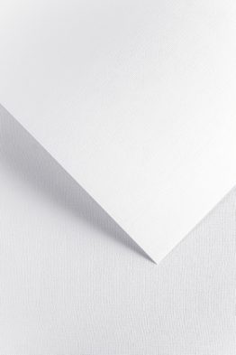 Decorative Card Paper Linen white