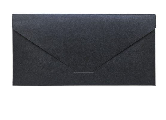 Koperta Pearl czarny DL/SP