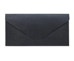 Koperta Pearl czarny DL/SP