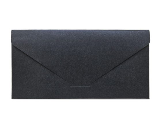 Decorative Envelope Pearl black DL/SP