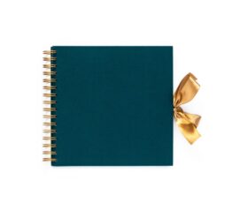 Альбом-заготовка ТЕМНО-ЗЕЛЕНЫЙ 205×205мм